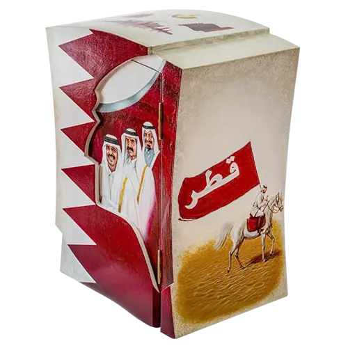 [ArtCigar2018] Humidor Private Collection ArtCigar 2018 “Qatar”.