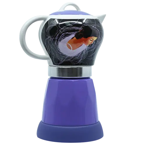 Ceramic electric coffee maker - Yasbel Pérez (6 cups)